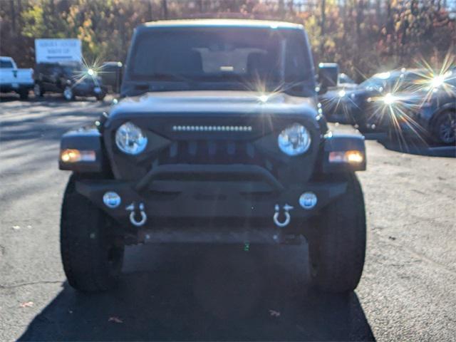 used 2018 Jeep Wrangler Unlimited car, priced at $25,588