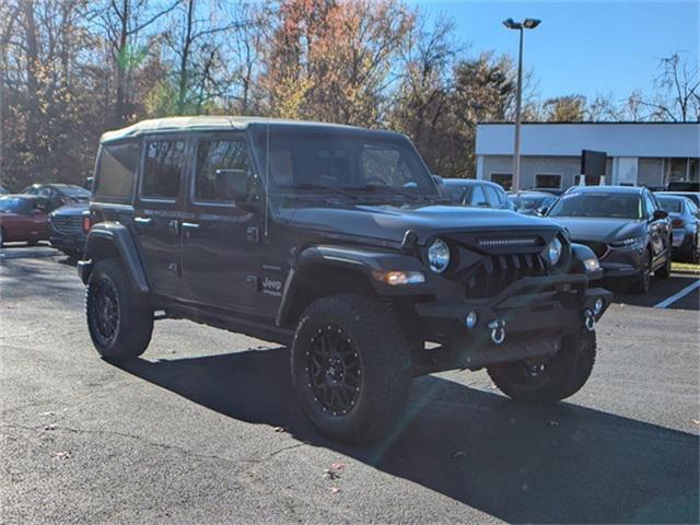 used 2018 Jeep Wrangler Unlimited car, priced at $26,288