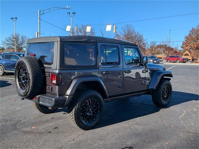 used 2018 Jeep Wrangler Unlimited car, priced at $26,288