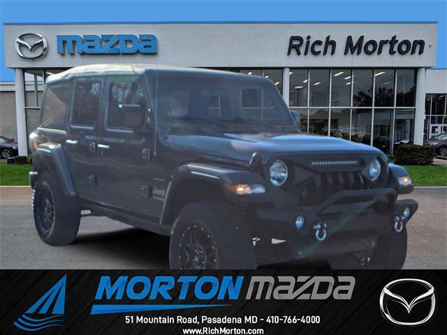 used 2018 Jeep Wrangler Unlimited car, priced at $23,988