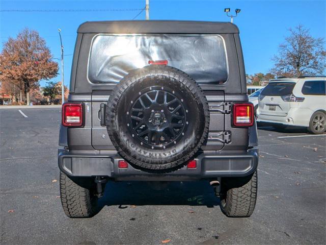 used 2018 Jeep Wrangler Unlimited car, priced at $25,588