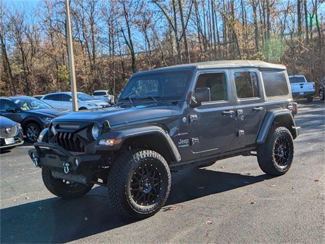 used 2018 Jeep Wrangler Unlimited car, priced at $26,288