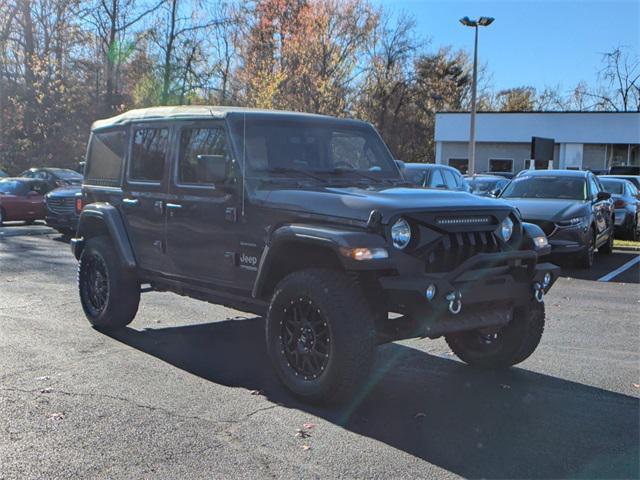 used 2018 Jeep Wrangler Unlimited car, priced at $25,588