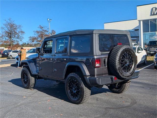 used 2018 Jeep Wrangler Unlimited car, priced at $26,288