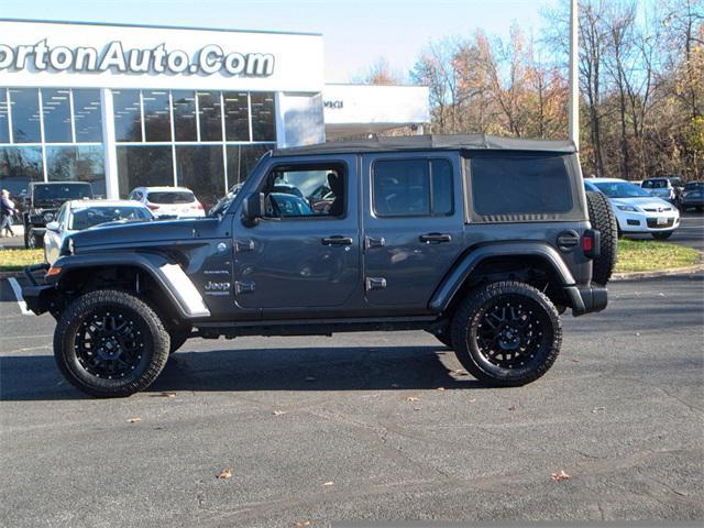 used 2018 Jeep Wrangler Unlimited car, priced at $25,588