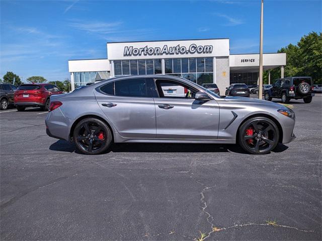 used 2021 Genesis G70 car, priced at $32,988