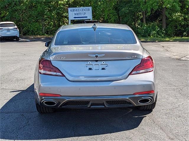 used 2021 Genesis G70 car, priced at $31,988