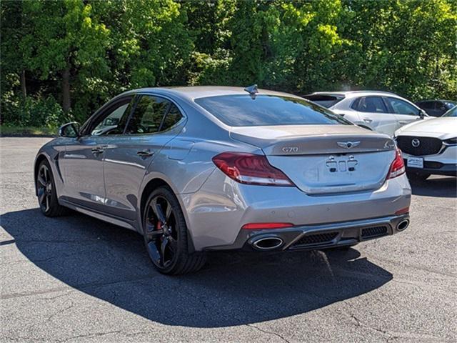 used 2021 Genesis G70 car, priced at $31,988