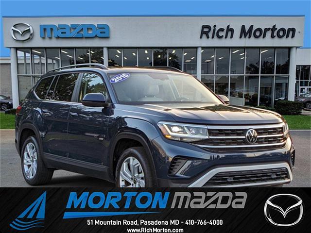 used 2021 Volkswagen Atlas car, priced at $26,988