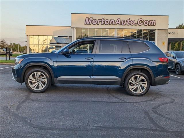 used 2021 Volkswagen Atlas car, priced at $26,988