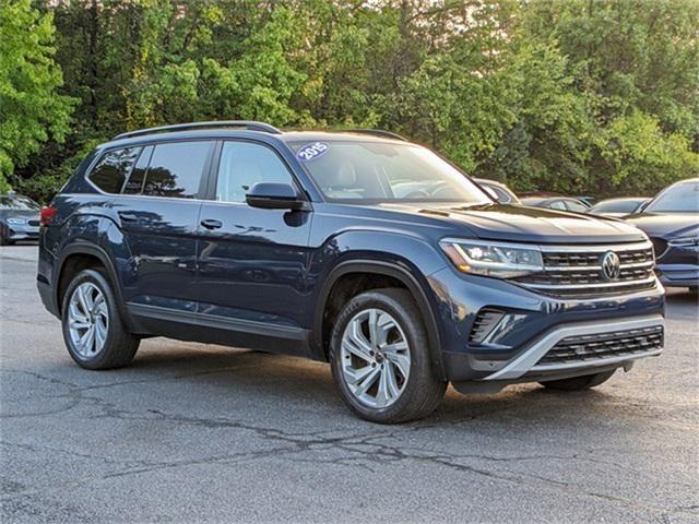 used 2021 Volkswagen Atlas car, priced at $26,988