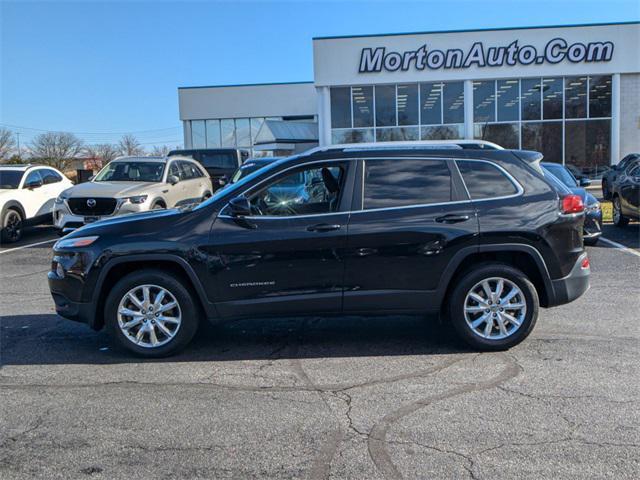 used 2016 Jeep Cherokee car, priced at $14,588