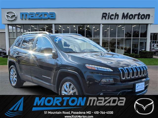 used 2016 Jeep Cherokee car, priced at $14,588