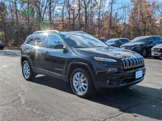 used 2016 Jeep Cherokee car, priced at $14,588