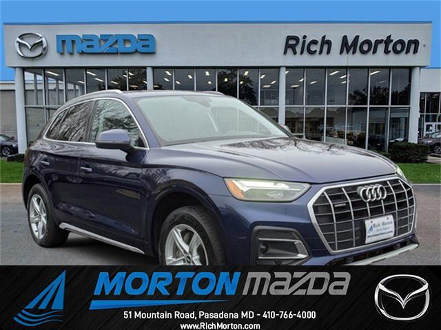 used 2021 Audi Q5 car, priced at $23,988