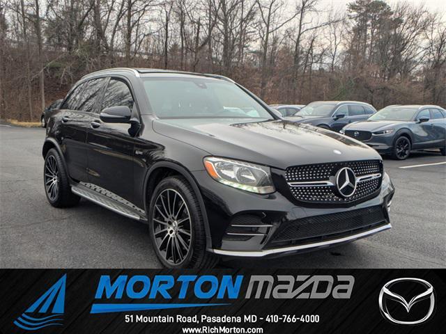 used 2017 Mercedes-Benz AMG GLC 43 car, priced at $23,988