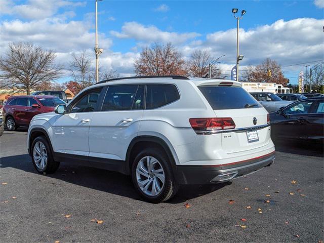 used 2021 Volkswagen Atlas car, priced at $24,988