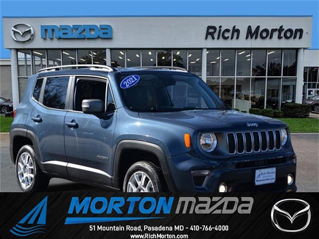 used 2021 Jeep Renegade car, priced at $21,588