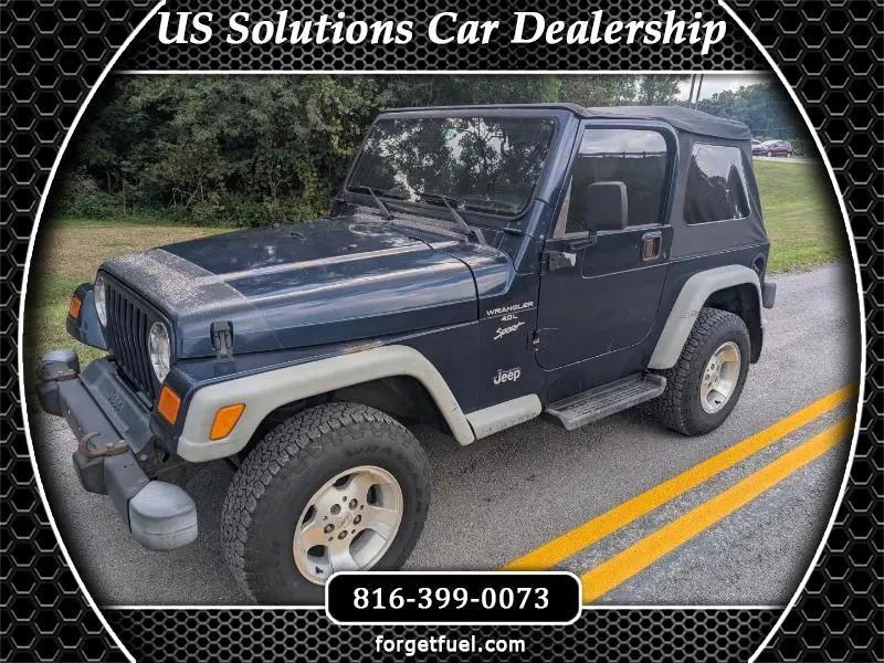 used 2001 Jeep Wrangler car, priced at $6,900