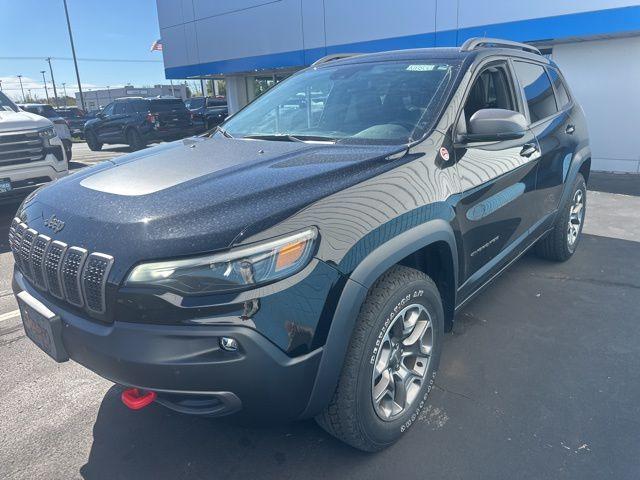used 2021 Jeep Cherokee car, priced at $25,551