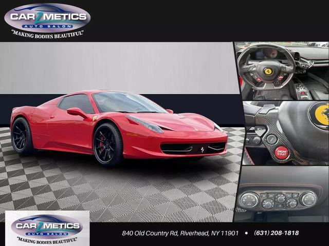 used 2013 Ferrari 458 Spider car, priced at $229,000