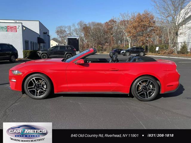 used 2021 Ford Mustang car, priced at $21,349
