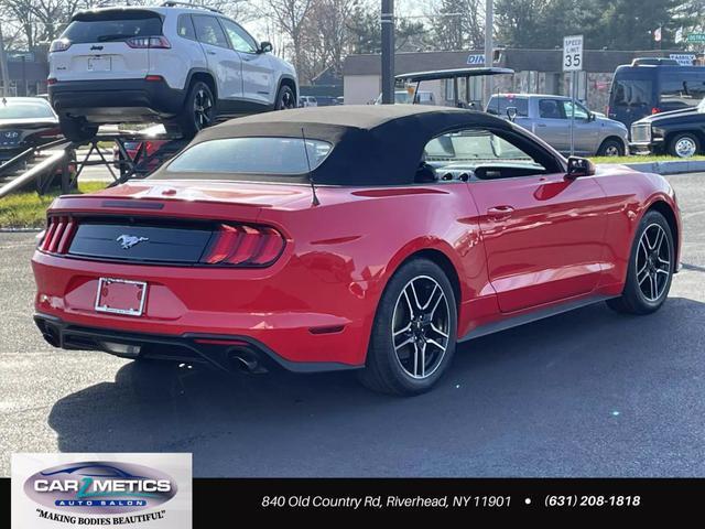 used 2021 Ford Mustang car, priced at $21,349