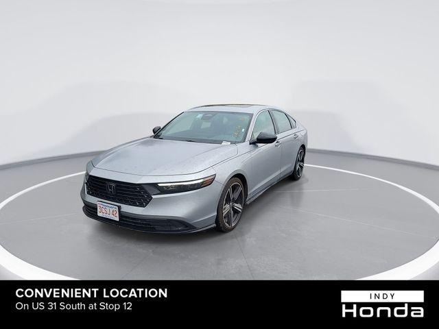 used 2023 Honda Accord Hybrid car, priced at $23,798