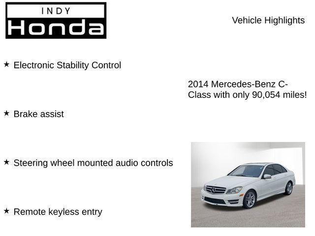 used 2014 Mercedes-Benz C-Class car, priced at $7,713