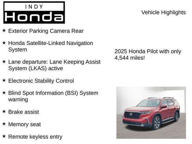 used 2025 Honda Pilot car, priced at $43,971