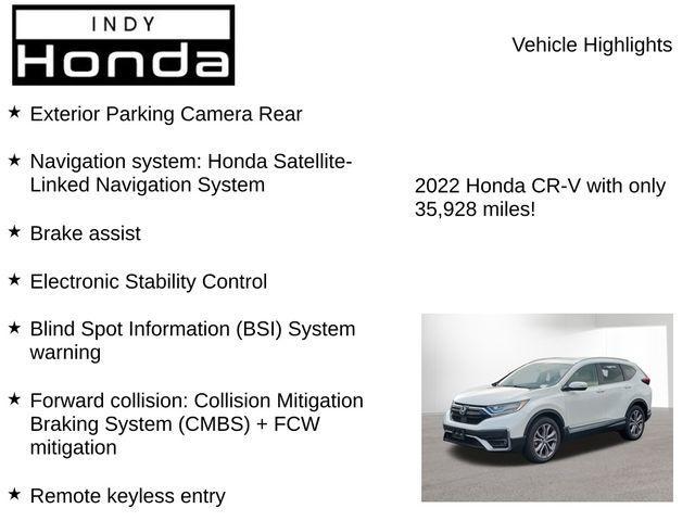 used 2022 Honda CR-V car, priced at $27,367