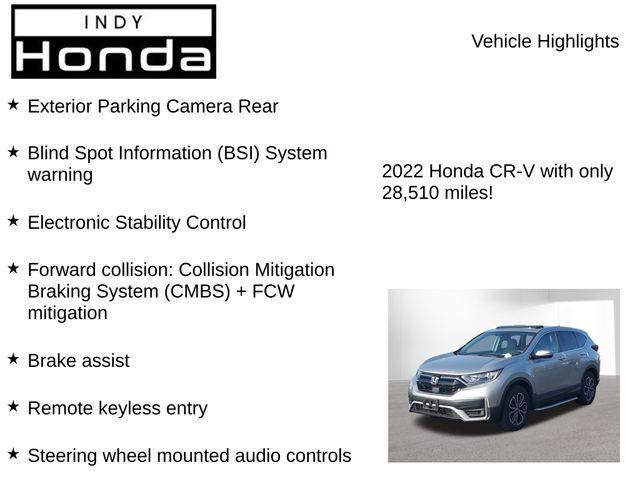 used 2022 Honda CR-V car, priced at $27,393