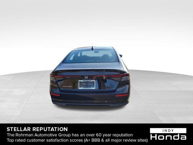 new 2025 Honda Accord car, priced at $30,555