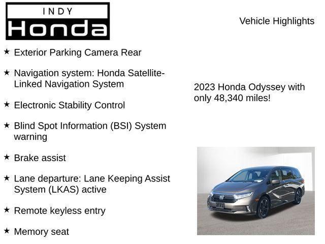 used 2023 Honda Odyssey car, priced at $39,195