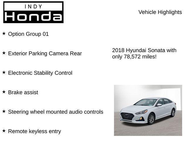 used 2018 Hyundai Sonata car, priced at $12,203