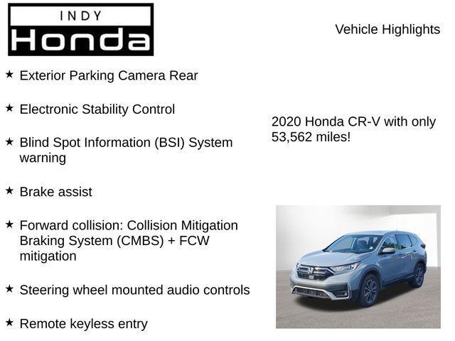 used 2020 Honda CR-V car, priced at $23,916