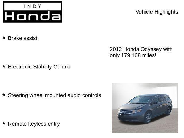 used 2012 Honda Odyssey car, priced at $6,215