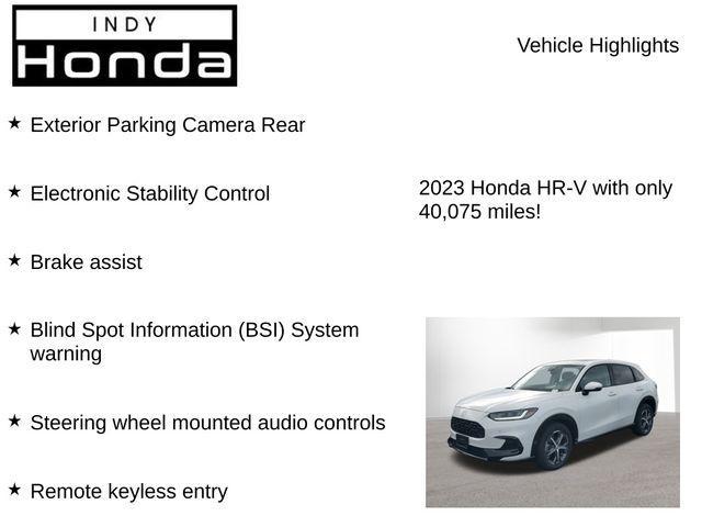 used 2023 Honda HR-V car, priced at $25,994