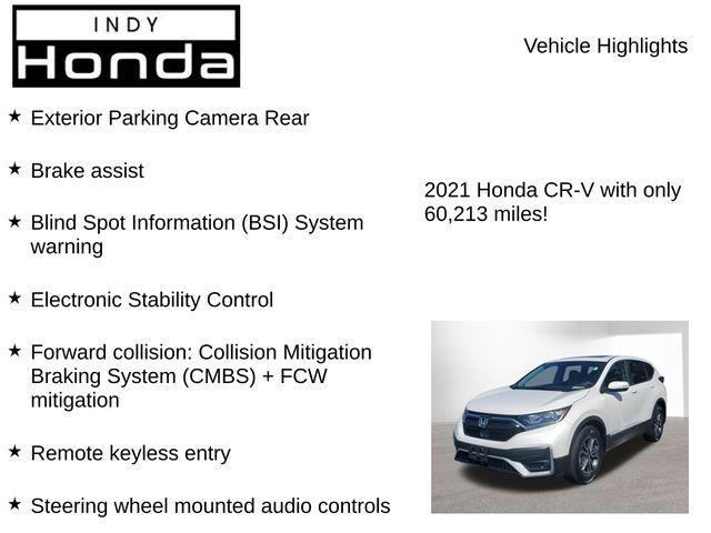 used 2021 Honda CR-V car, priced at $23,602