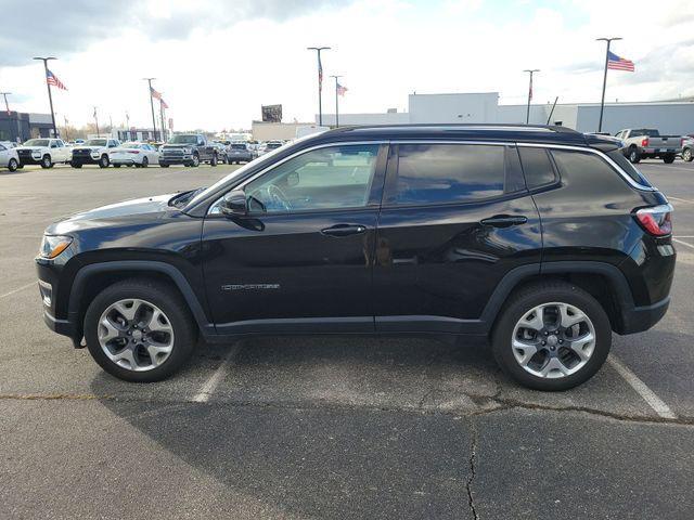 used 2021 Jeep Compass car, priced at $21,093