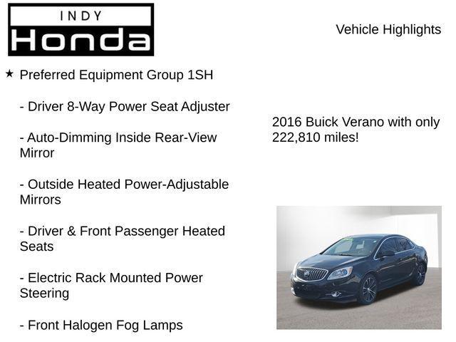 used 2016 Buick Verano car, priced at $2,425
