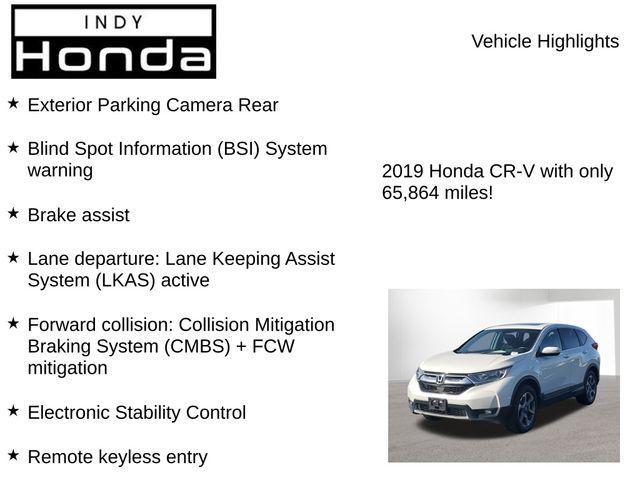 used 2019 Honda CR-V car, priced at $21,605