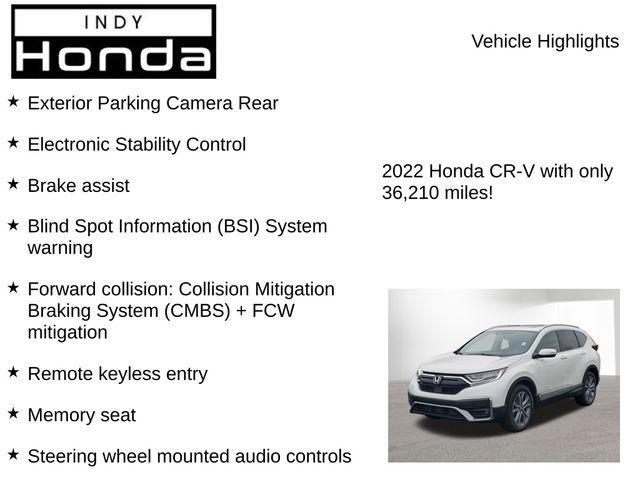 used 2022 Honda CR-V car, priced at $29,048