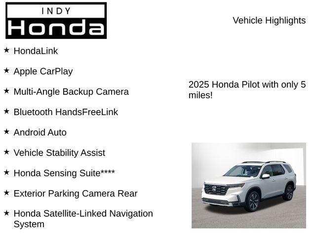 new 2025 Honda Pilot car, priced at $46,850