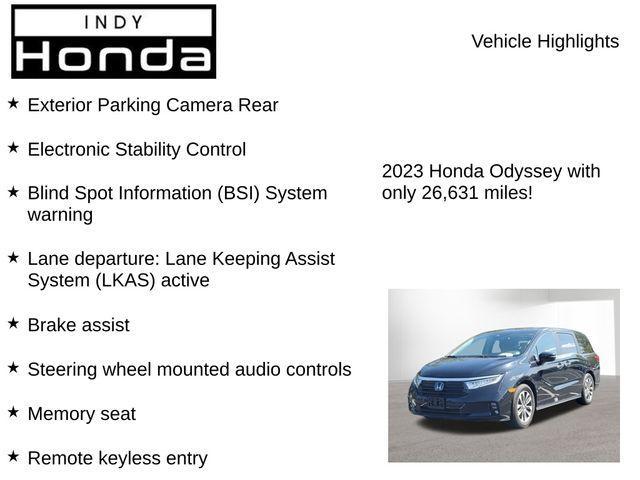 used 2023 Honda Odyssey car, priced at $36,559