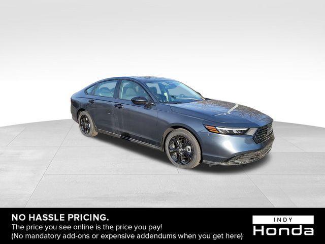 new 2025 Honda Accord car, priced at $30,555