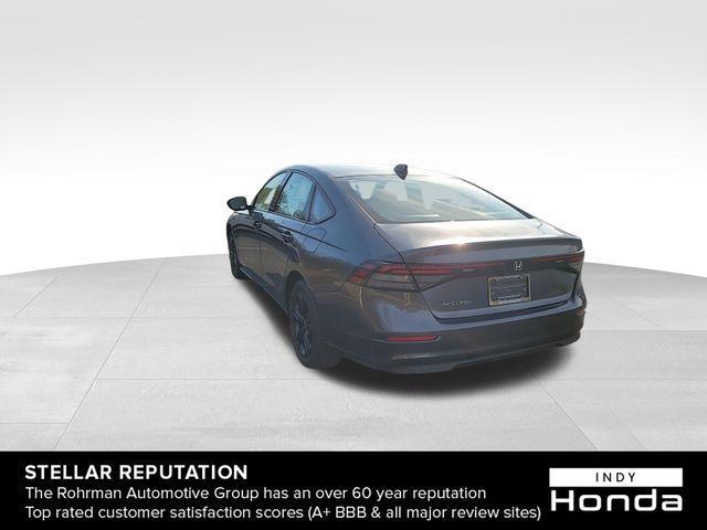 new 2025 Honda Accord car, priced at $30,555