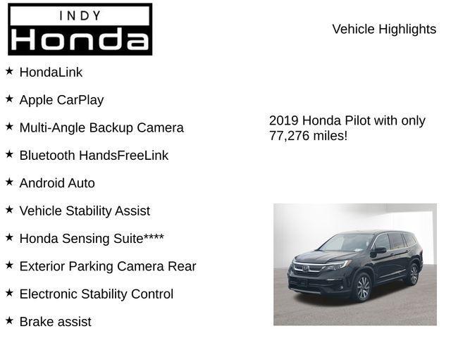 used 2019 Honda Pilot car, priced at $22,766