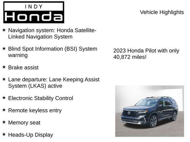 used 2023 Honda Pilot car, priced at $41,274