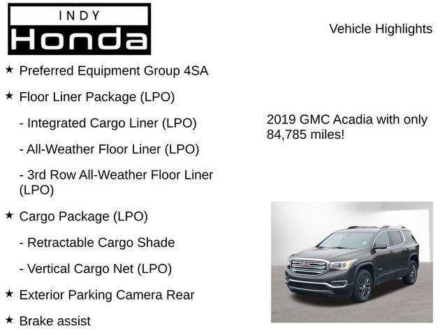 used 2019 GMC Acadia car, priced at $18,586